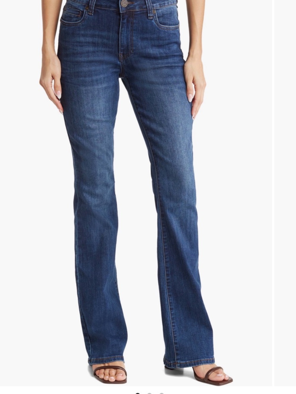 Kut from the Kloth Women's Dark Blue Boot Cut Jeans